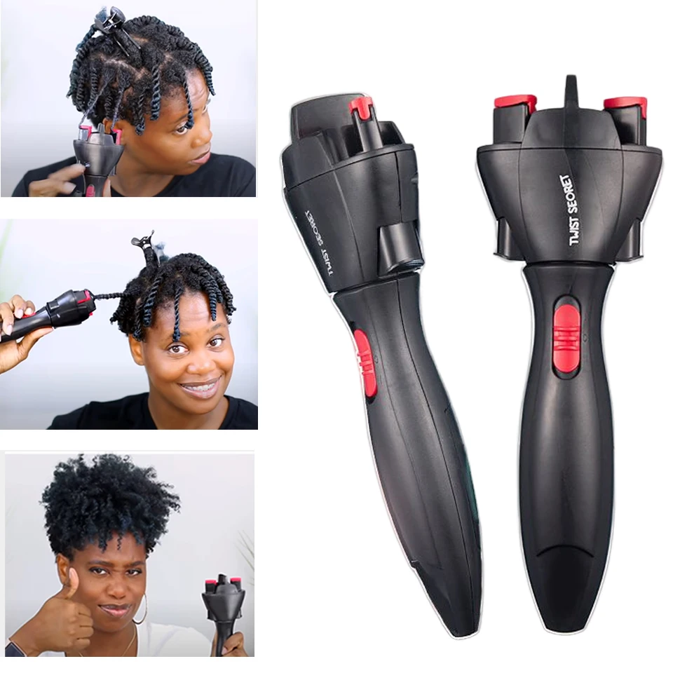 Top Trends: High Quality Automatic Hair Braider Hair Fast Styling Knotter Smart Electric Braid Machine Twist Braided Curling Dreadlocks Shoppable Styles