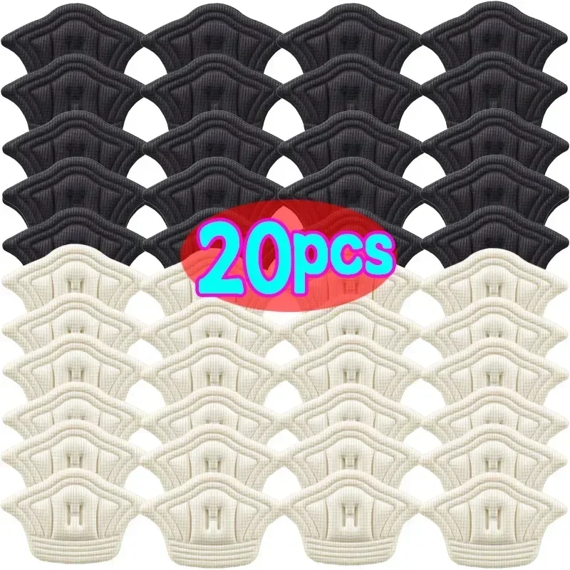 Top Trends: 2 / 20pcs Pain Relief Insoles Patch Heel Pads For Sport Shoe Adjustable Size Feet Pad Cushion Insert Insole Heel Protector Sticker Shoppable Styles