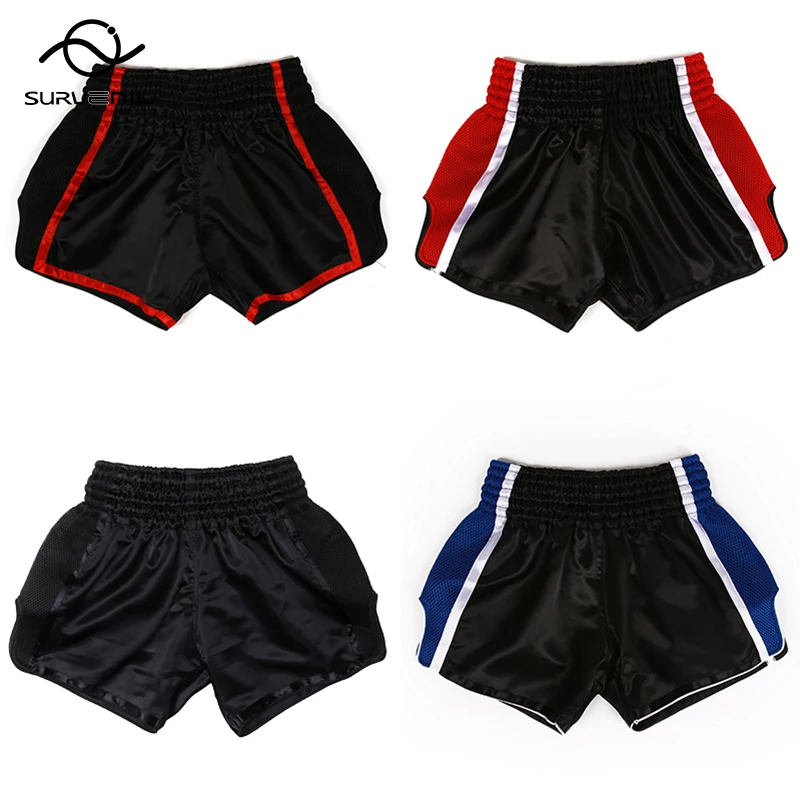 Top Trends: Muay Thai Shorts Blank Satin Boxing Shorts Womens Mens Kids MMA Clothing Plain Kickboxing Grappling Fight Shorts Custom Logo Shoppable Styles