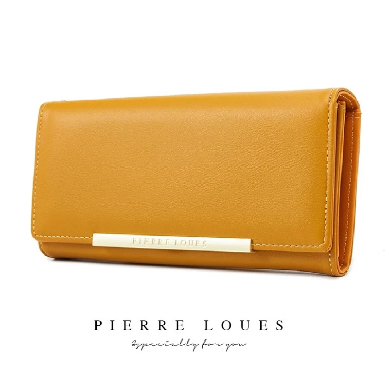 Top Trends: 2022 New Luxury Leather Wallet For Women Many Departments Women Wallets Card Holder Purse Female Purses Long Clutch Wallets Shoppable Styles