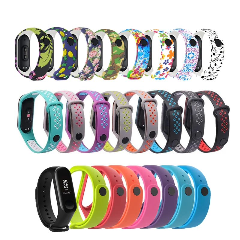 Top Trends: Strap For Xiaomi Mi Band 6 5 4 3 7 Silicone Wristband Bracelet Replacement Strap For MiBand 6 4 7 Colorful Wriststrap Bracelet 5 Shoppable Styles