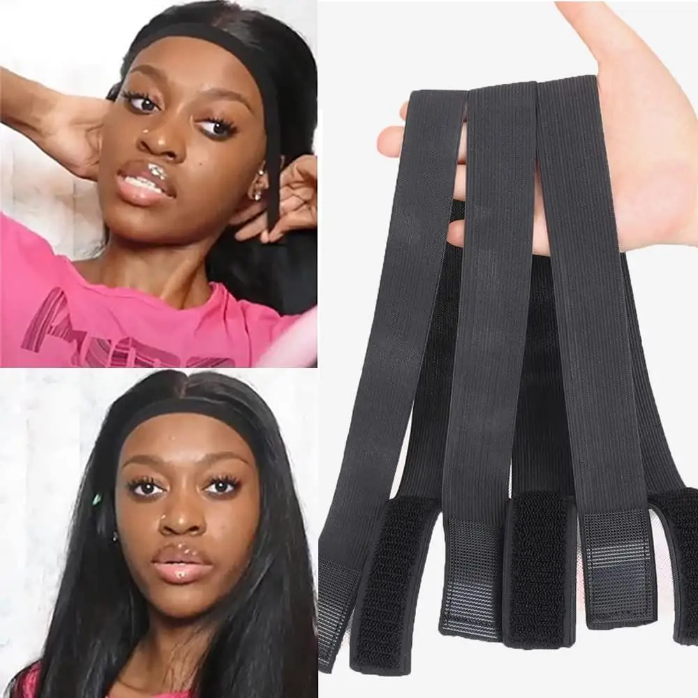 Top Trends: 3Pcs Elastic Bands For Wig Edges Adjustable Lace Melting Band For Baby Hair Frontal Wig Band Edge Slayer Band Comfortable Shoppable Styles