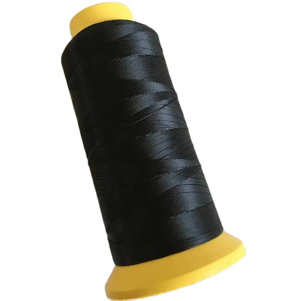 Top Trends: 1 Roll 1500m In Length Black Polyester Thread Wig Sewing Thread Hair Weaving Thread With Gift 1 Pc 6.5cm C Curved Needle Shoppable Styles - Image 5