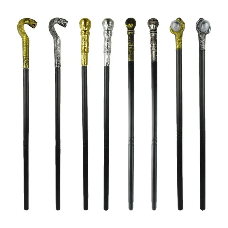 Top Trends: Halloween Costumes Walking Cane Halloween Wand Cane Halloween King Cosplay Prop Costume Accessories Halloween Party Theme Shoppable Styles