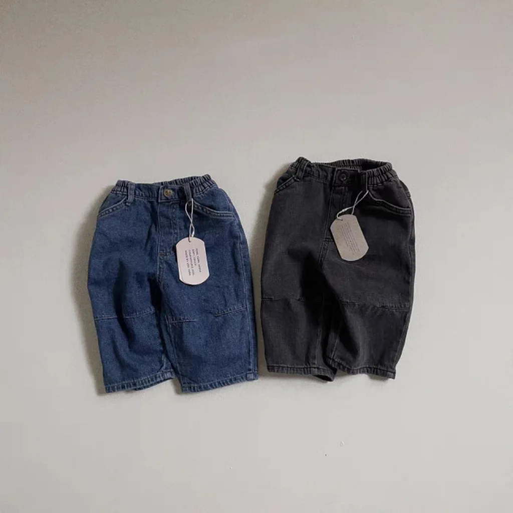 Top Trends: 2023 Autumn New Baby Loose Trousers Fashion Infant Boy Denim Pants Toddler Girls Jeans Casual Children Clothes Shoppable Styles