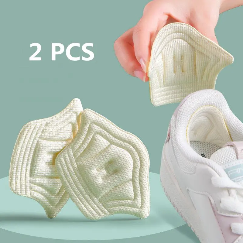 Top Trends: 2pcs Adjustable Size Insoles Patch Heel Pads Shoes Anti-wear Feet Pad Sneaker Heel Anti Blister Friction Protector Back Pads Shoppable Styles