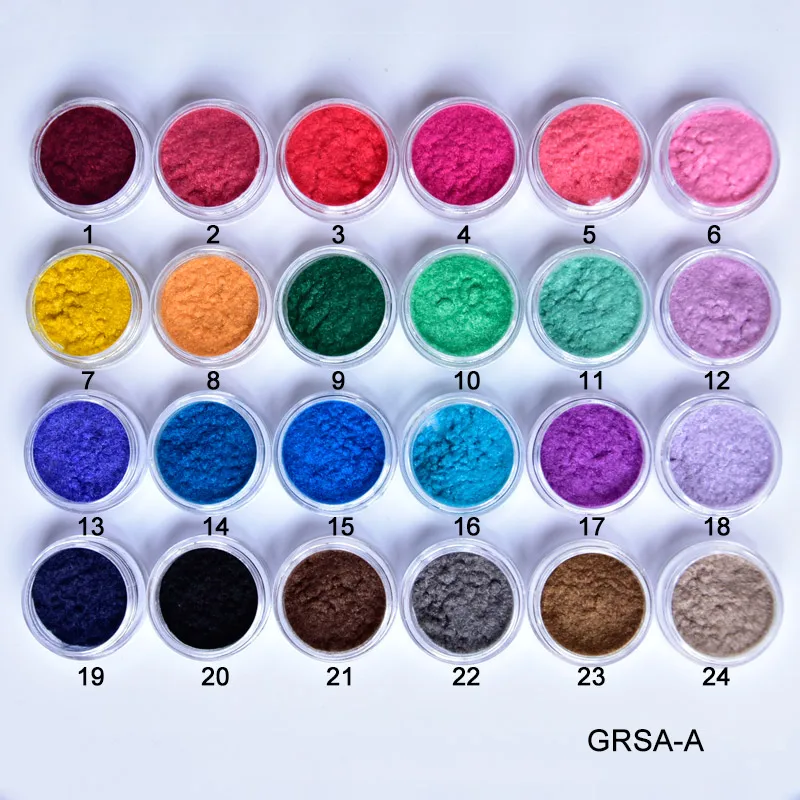 Top Trends: 24 Colors Velvet Powder Villus 3D Flocking Powder For Nail Art Decoration Nail Art Glitter Velvet Flocking Powder 2.5mlPer PB11 Shoppable Styles