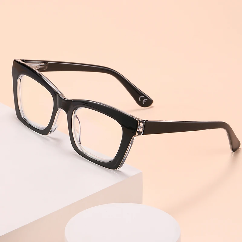 Top Trends: 235159 2023 Fashion Retro Anti-blue Reading Reading Glasses Ladies Reading Glasses Computer Prescription Glasses + 100+ 350 Shoppable Styles - Image 5