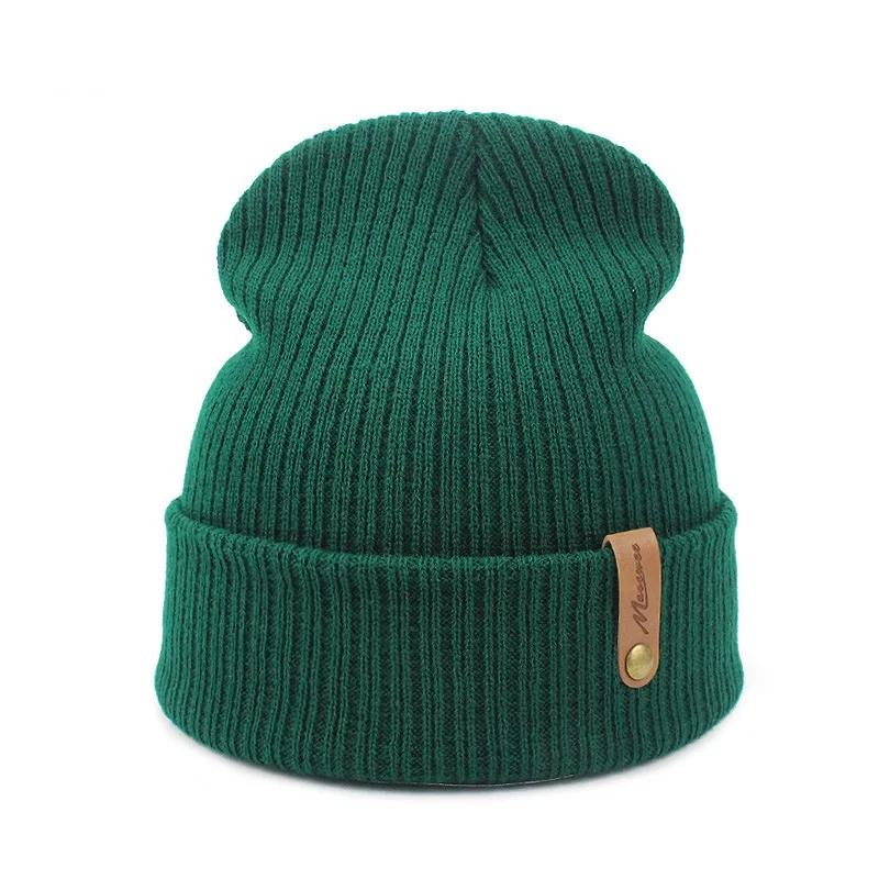 Top Trends: 2023 Winter Men Women Hats Beanies Knitted Solid Male Female Skullies Caps Warmer Bonnet Ladies Casual Cap Gorro Invierno Shoppable Styles