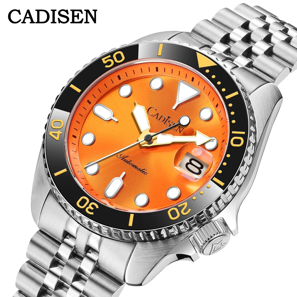 Top Trends: CADISEN 2023 New Mens Watches Luxury Watch For Men NH35 Mechanical Automatic Wrist Watch Sapphire Mirror Waterproof Reloj Hombre Shoppable Styles