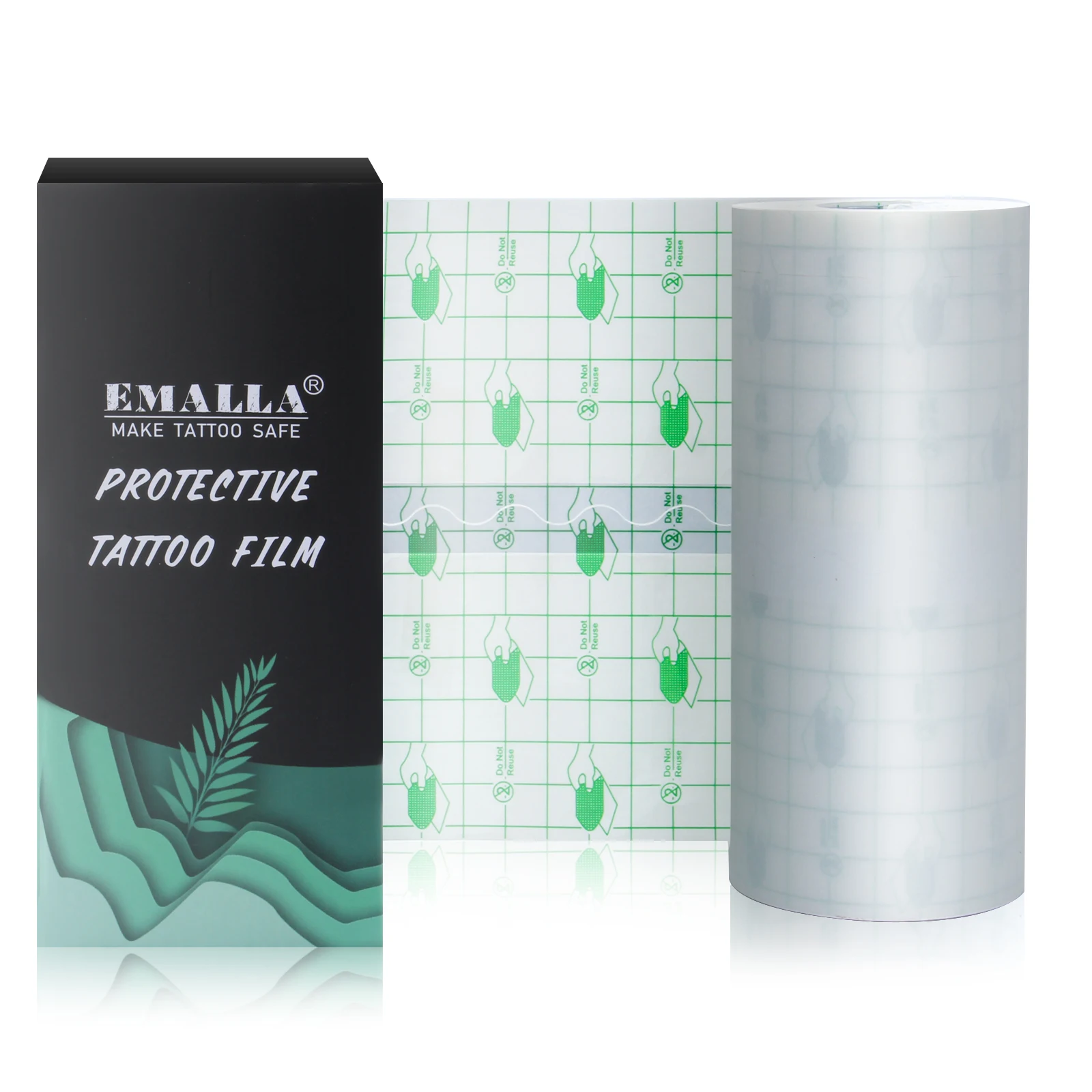 Top Trends: EMALLA Tattoo Bandage Roll 6&quot; X 10 Yard Tattoo Film AfterCare Protective Waterproof, Tattoo Aftercare Product For Initial Heal Shoppable Styles