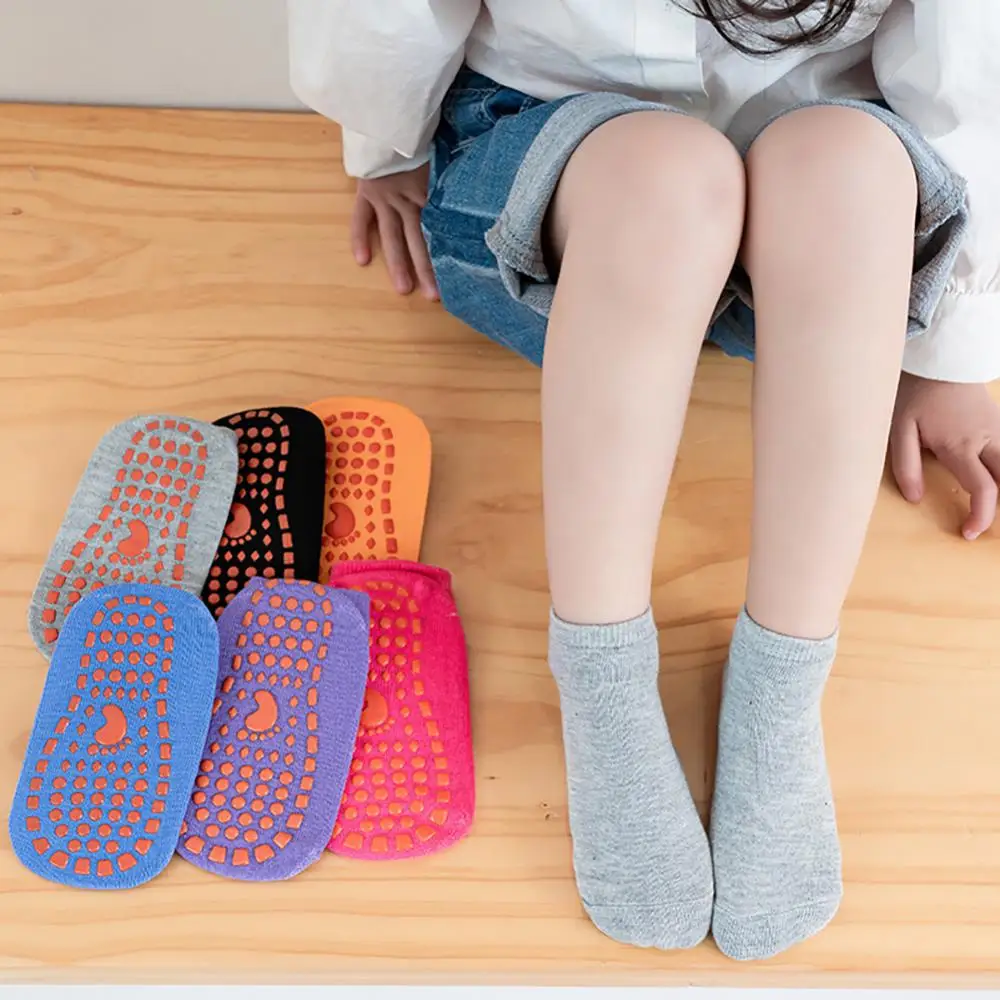 Top Trends: Kids Adults Anti-Slip Socks Parent-Child Trampoline Sock Floor Socks Sports Boys Girls Outside Children Socks Shoppable Styles