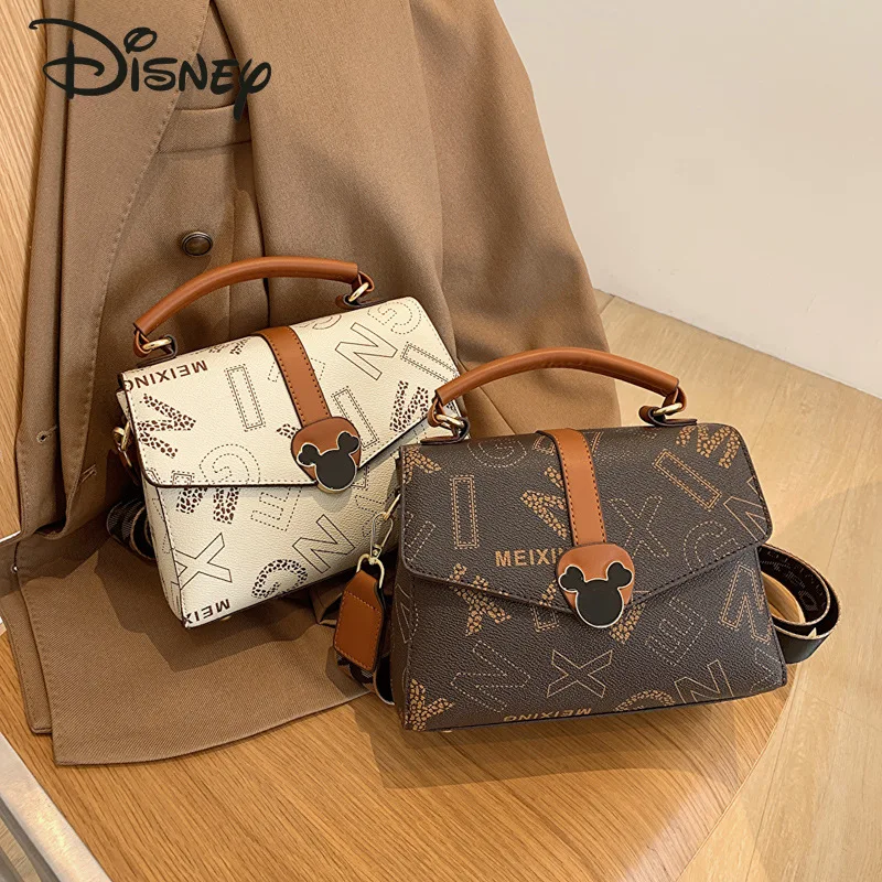 Top Trends: Disney Mickey's New Women's Crossbody Bag Fashionable High Quality Women's Shoulder Bag Advanced Sense Large Capacity Handbag Shoppable Styles