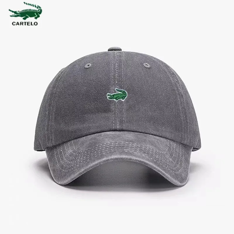 Top Trends: Unisex Baseball Caps For Men And Women Adjustable Casual Cap Embroidery CARTELO Cotton Sun Hat Solid Sun Visor Golf Hathats Base Shoppable Styles