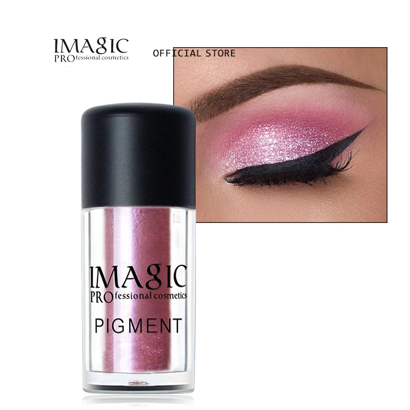 Top Trends: IMAGIC Glitter Eyeshadow Shimmer Shine Powder Eyes Makeup Highlight Shining Shimmer Diamond Brighten Professional Beauty Cosmeti Shoppable Styles