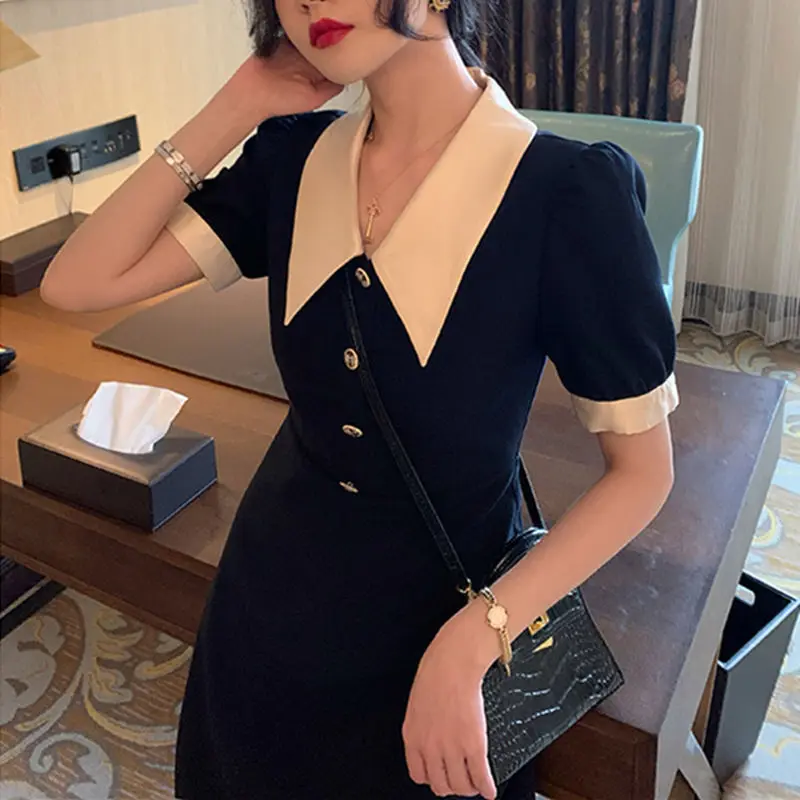 Top Trends: Female Dresses 2023 Birthday Women's Dress Clothing Graduation Formal Occasion Midi Chic And Elegant Pretty Aesthetic Promotion Shoppable Styles - Image 5