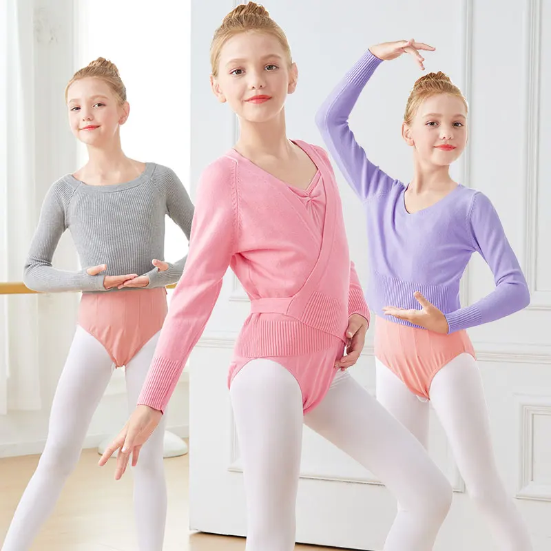 Top Trends: Ballet Sweater Ballet Top Jacket Girl Knitwear Ballet Gymnastics Coat Wrap Tops Dance Knitwear Ballet Gymnastics Jacket Coat Top Shoppable Styles