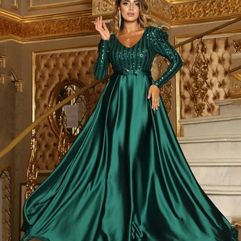 Top Trends: 2023 Spring And Summer New European Women&#039;s Dress Sexy Long Dress Train Banquet Evening Dress Shoppable Styles