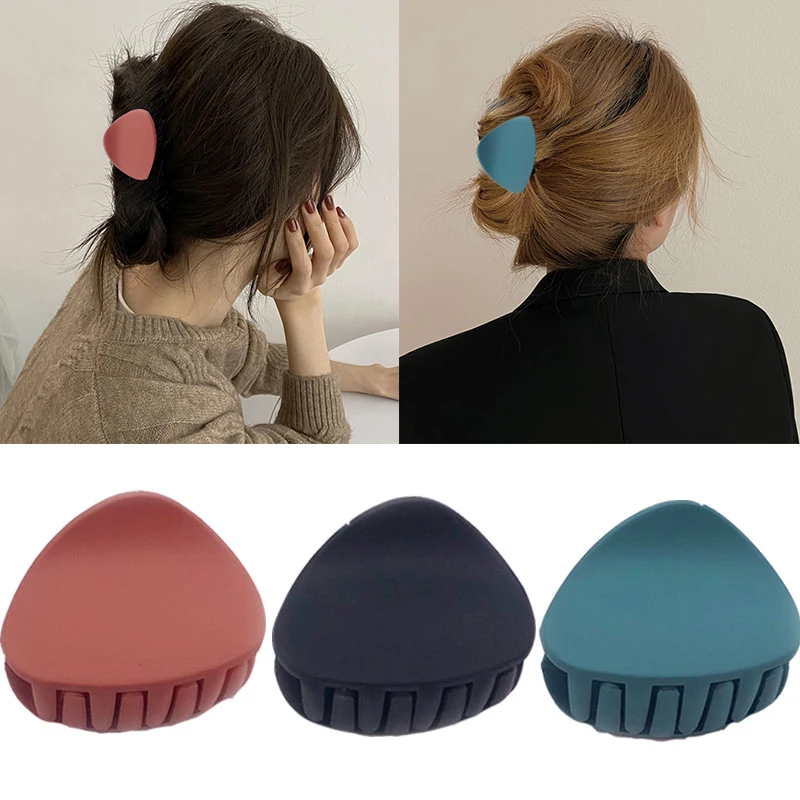 Top Trends: New Solid Color Hair Clip Mini Hair Claw Clip Barrettes Sweet Hairpin Barrette Retro Hair Claws Women Girls Hair Accessories Shoppable Styles