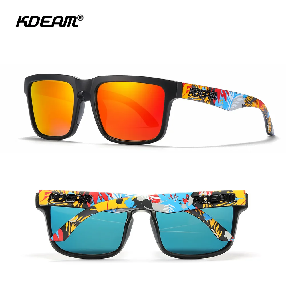 Top Trends: KDEAM Classic Polarized Sunglasses Sport Men Women Ultra Light Outdoor Driving Glasses Square Colorful Lenses True Film Shades Shoppable Styles - Image 2