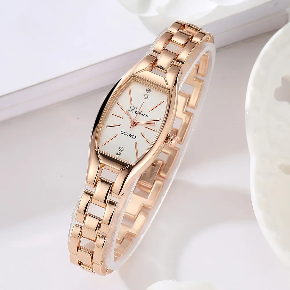 Top Trends: Fashion Watches Women Waterproof Rose Gold Lady Quartz Watch Casual Relogio Feminino Crystal Ladies Stainless Steel Wrist Watch Shoppable Styles