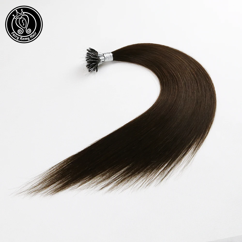 Top Trends: Fairy Remy Hair Nano Beads Silicon Plastic Tip Real Remy Natural European Human Micro Link Hair Extensions Highlight 16 - 22Inch Shoppable Styles - Image 3