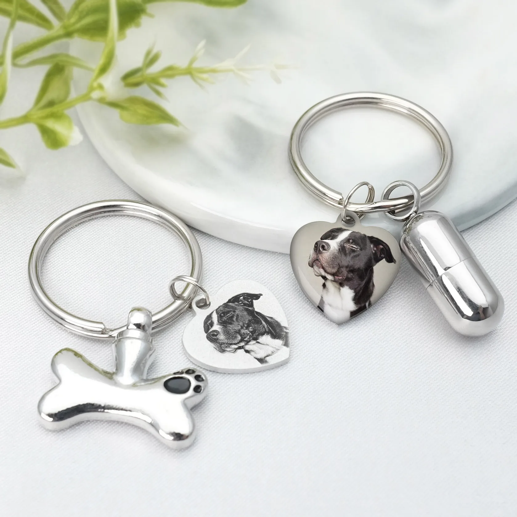 Top Trends: Personalized Pet Urn Keychain Dog Urn Key Chain Pet Memorial Cat Cylinder Cremation Urn Keyring Pet Photo Keepsake Ashes Jewelry Shoppable Styles