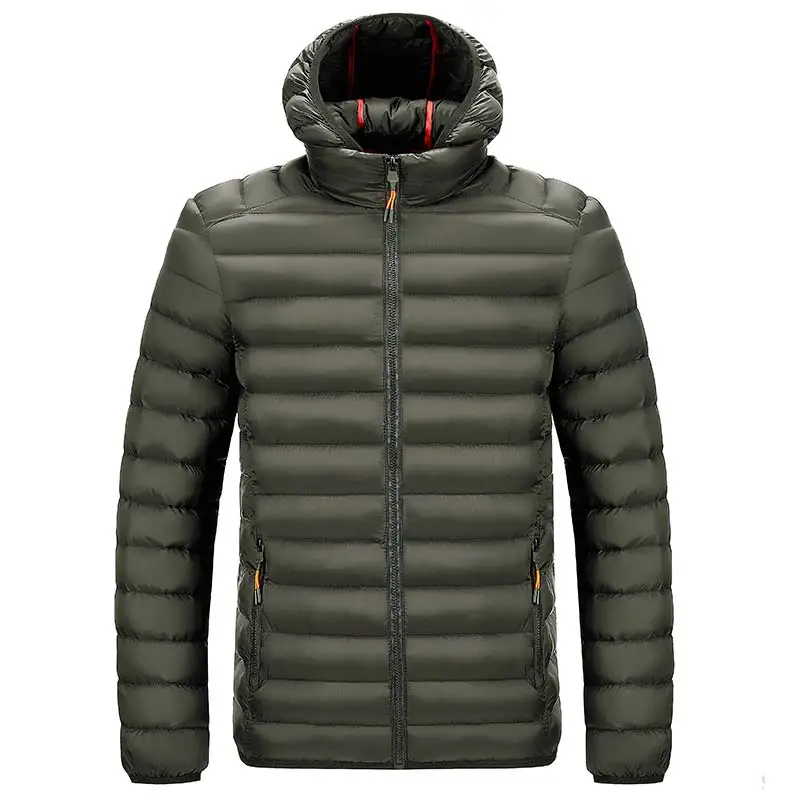 Top Trends: Men Puffer Jackets Winter Hooded Outdoor Windproof Waterproof Padding Cotton Coat Man Jacket Homme Shoppable Styles - Image 3