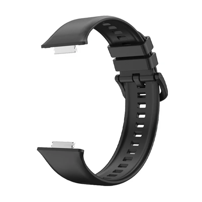 Top Trends: Silicone Band For Huawei Watch Fit 2 Strap Smartwatch Wristband Metal Buckle Sport Replacement Bracelet Huawei Watch Fit2 Correa Shoppable Styles - Image 3