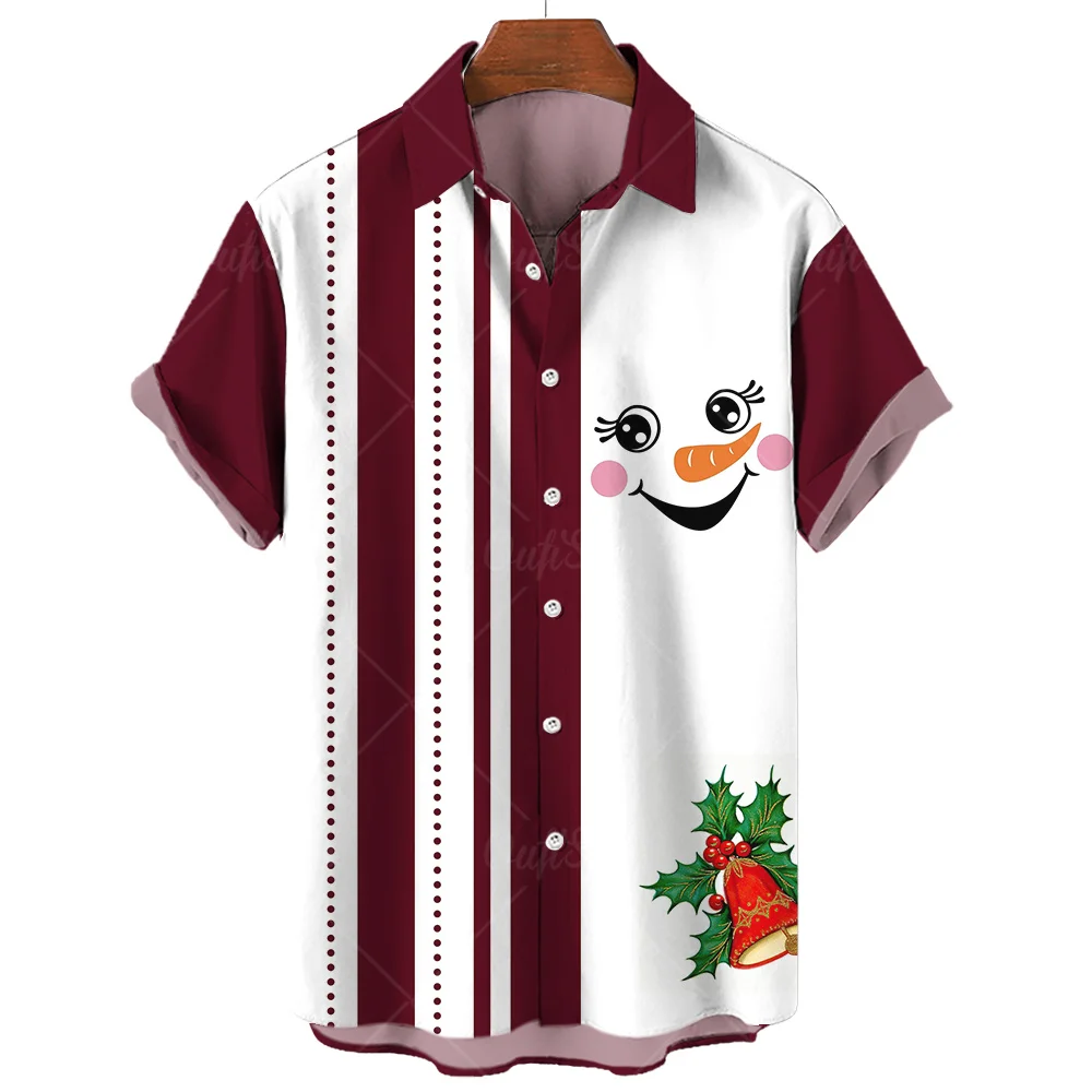 Top Trends: New Christmas Clothing Men's Shirt Short Sleeve Tops 3d Santa Claus Graphic Shirt Tees For Male And Women Oversized Apparel 2023 Shoppable Styles