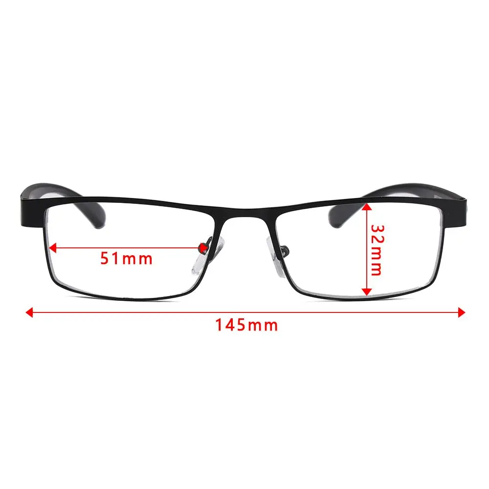 Top Trends: Men Titanium Alloy Business Reading Glasses 2023 Retro Non Spherical 12 Layer Coated Lenses Hyperopia Prescription Eyeglasses Shoppable Styles - Image 6