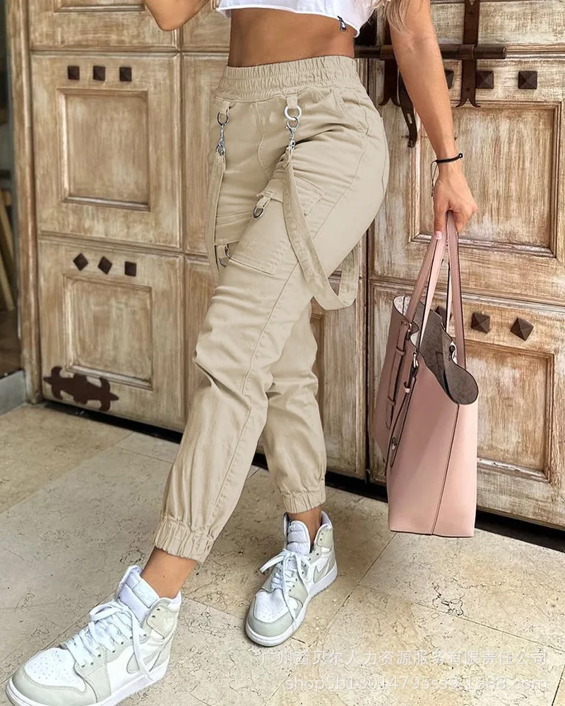 Top Trends: Women&#039;s Vintage Wide Leg Trousers Pink Streetwear Casual Cargo Pants Joggers Sweatpants Summer Clothes Y2K Fashion New 2023 Shoppable Styles