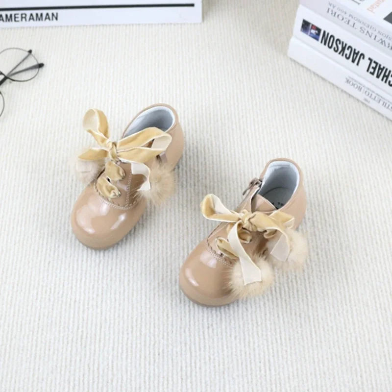 Top Trends: Autumn Baby Warm Boots Spanish Girl Sweet Princess Shoes Real Leather Toddler Shoes Kids Boots Girls Girls Winter Boots Shoppable Styles