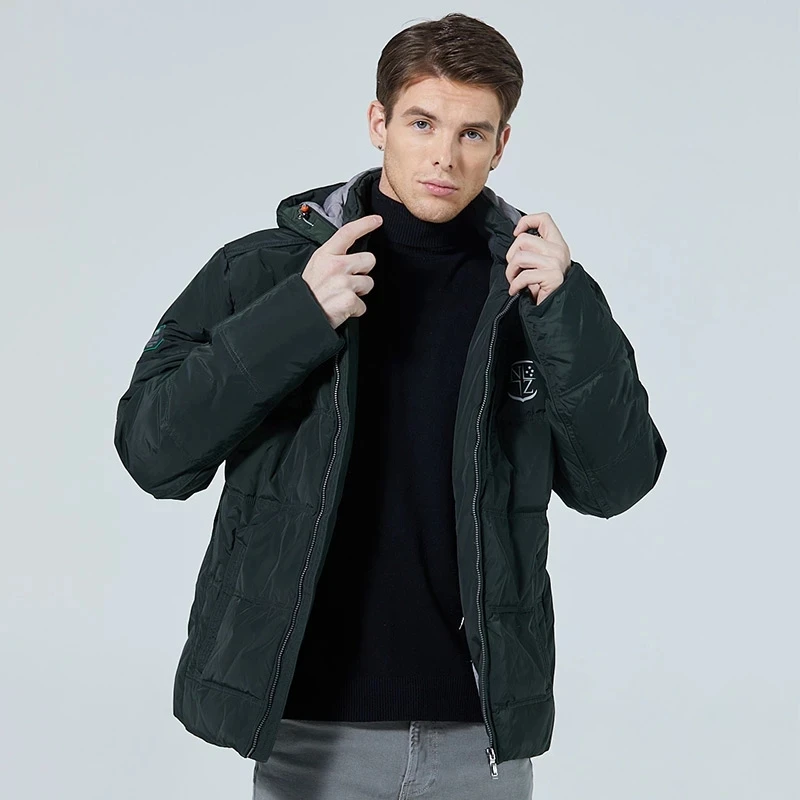 Top Trends: Men's Winter Waterproof And Windproof And Frost-proof Jacket With Hood NZI Shoppable Styles