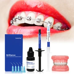 Dental Orthodontic Adhesive Kit Light Curing Metal Ceramic Brackets