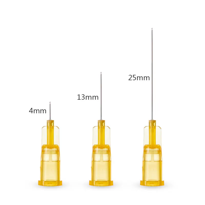 Top Trends: 30G 34G 4mm 13mm 25mm Teeth Disposable Needles Eyelid Tool Parts Painless Small Irrigator Superfine Beauty Meso Needle Shoppable Styles