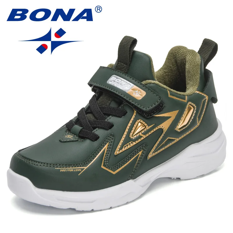 Top Trends: BONA 2022 New Designers Fashion Tennis Sport Shoes Children Running Breathable Sneakers Boys Casual Shoes Girls Walking Footwear Shoppable Styles