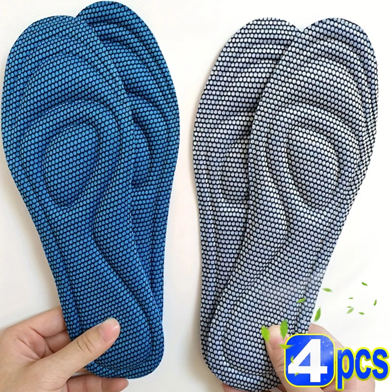 Top Trends: Soft Memory Foam Orthopedic Insoles For Shoes Antibacterial Deodorization Sweat Absorption Insert Sport Shoes Running Pads Shoppable Styles