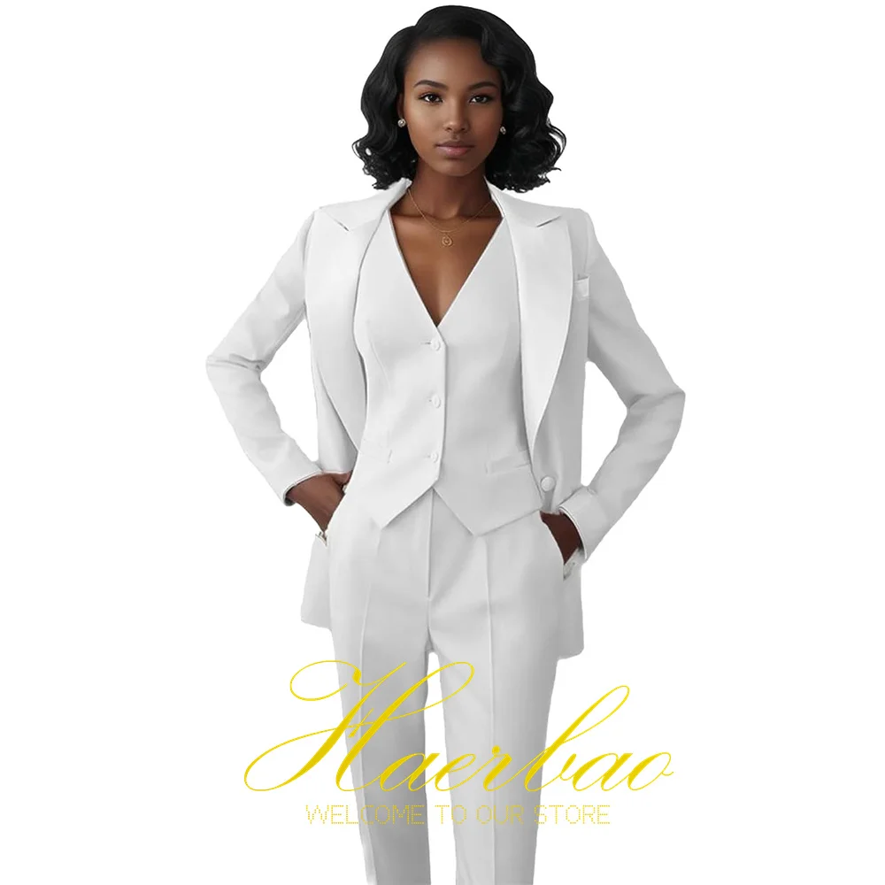 Top Trends: Women&#039;s 3-Piece Suit Set, Business Jacket, Pants, Vest, Fashion Design, Office Work Clothes, Lady Slim Fit Clothes Shoppable Styles