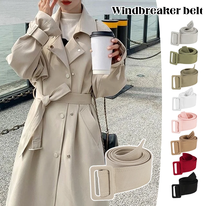 Top Trends: Women Trench Coat Belt Stylish Unisex Coat Overcoat Jacket Tie Belt Replacement Waistband Belt For Overcoat Jacket Decor Shoppable Styles