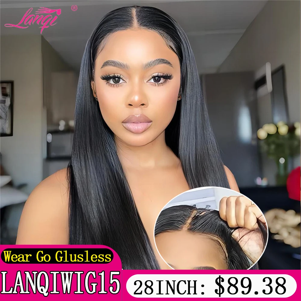 Top Trends: Glueless Wig Human Hair Ready To Wear 250 Density Pre Cut Transparent 4x4 Lace Closure Wig Brazilian Remy Human Hair Wigs Shoppable Styles