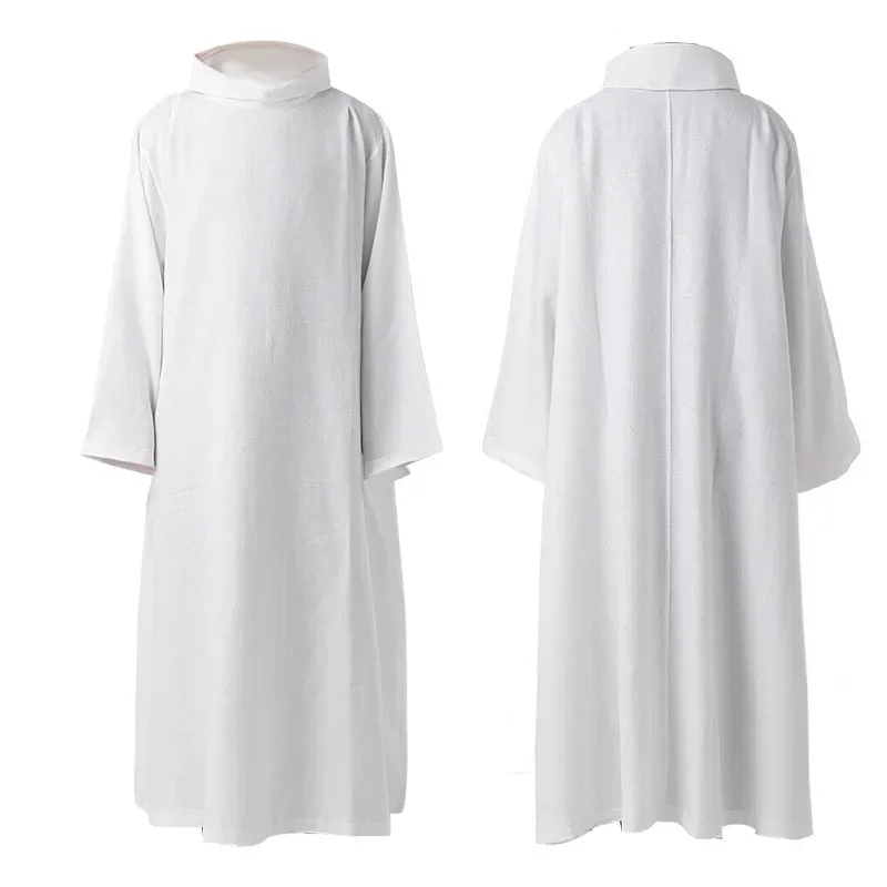 Top Trends: 3XL Halloween White For Men Women Middle East Arab Christian Catholic Priests Clergy Robes Priest Saints Halloween Robe Shoppable Styles