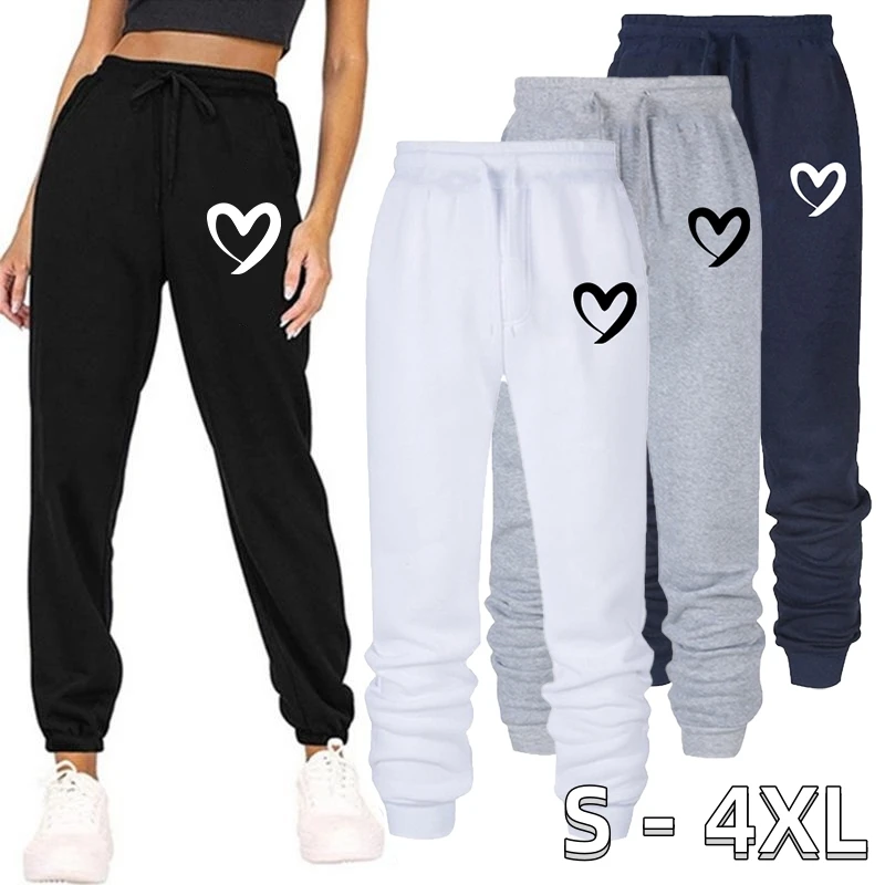 Top Trends: Customize Your Logo Womens Pants Loose Long Pants Outwear Fashion LTrousers Spring Autumn Winter Sweatpants Jogger Pants S-4XL Shoppable Styles