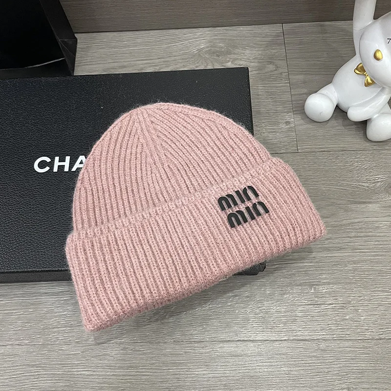 Top Trends: Top New Fashion Luxury Letter Beanies Men Women Warm Winter Brand Designer Outdoor Soft Hat Unisex Party Vintage Hip Hop Caps Shoppable Styles - Image 6