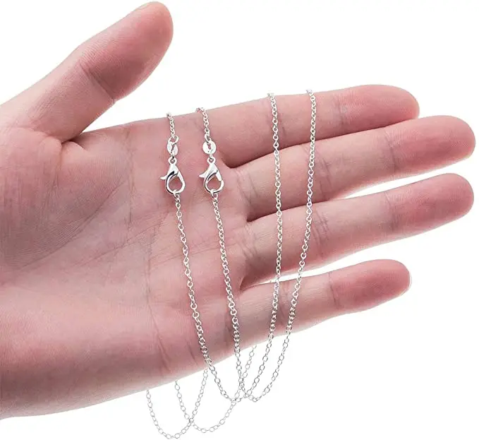 Top Trends: 30PCS 925 Sterling Silver Chains Necklace For Women Men Jewelry Set Fashion Party Luxury Designer Wedding Accessories Gifts Shoppable Styles - Image 2