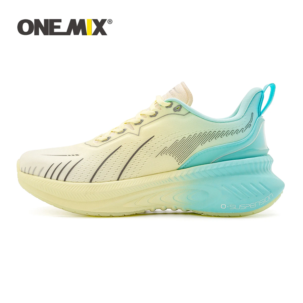 Top Trends: ONEMIX Cushioning Racing Running Shoes For Men Anti Slip Breathable Mesh Lightweight Sport Jogging Shoes Walking Sneakers Women Shoppable Styles