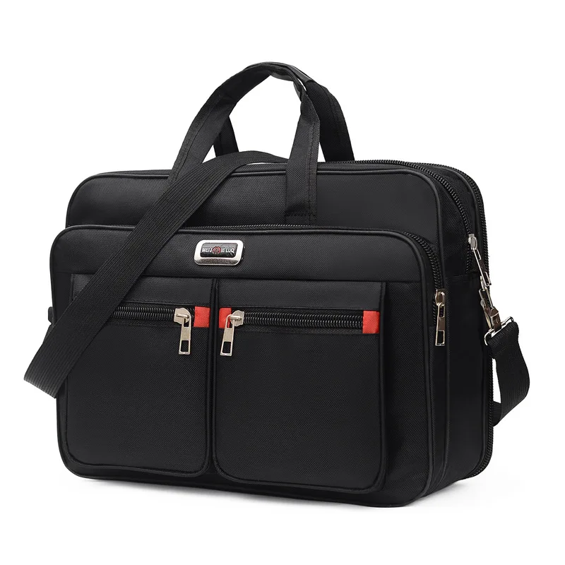 Top Trends: Fashion Large Capacity Men's Briefcase Multifunction 14" Laptop Bag Office Male Shoulder Messenger Bag Business Handbag Shoppable Styles