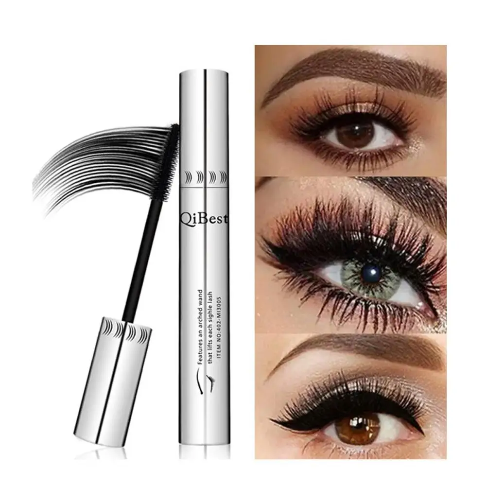 Top Trends: QIBEST Black Mascara Eyelashes Mascara 4D Silky Eyelashes Lengthening Eyelashes Makeup Waterproof Mascara Volume Eye Cosmetics Shoppable Styles