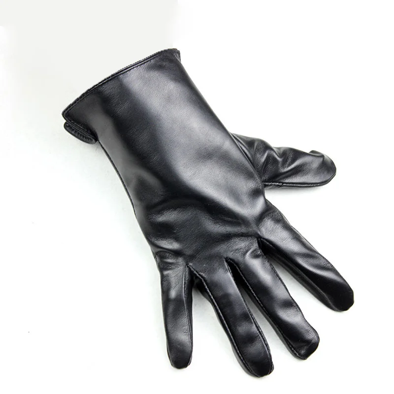 Top Trends: Leather Gloves Men&#039;s Sheepskin Single Layer Unlined Thin Spring And Autumn Outdoor Motorcycle Riding Driver Driving Gloves Shoppable Styles