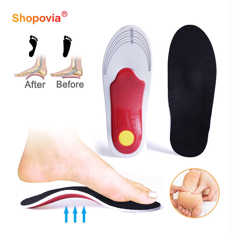 Top Trends: Premium Orthotic Insole Arch Support Flatfoot Orthopedic Insoles Pressure Of Air Movement For Feet Ease Damping Cushion Insole Shoppable Styles